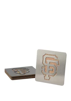 Sportula MLB San Francisco Giants Boasters 4 Piece Coaster Set